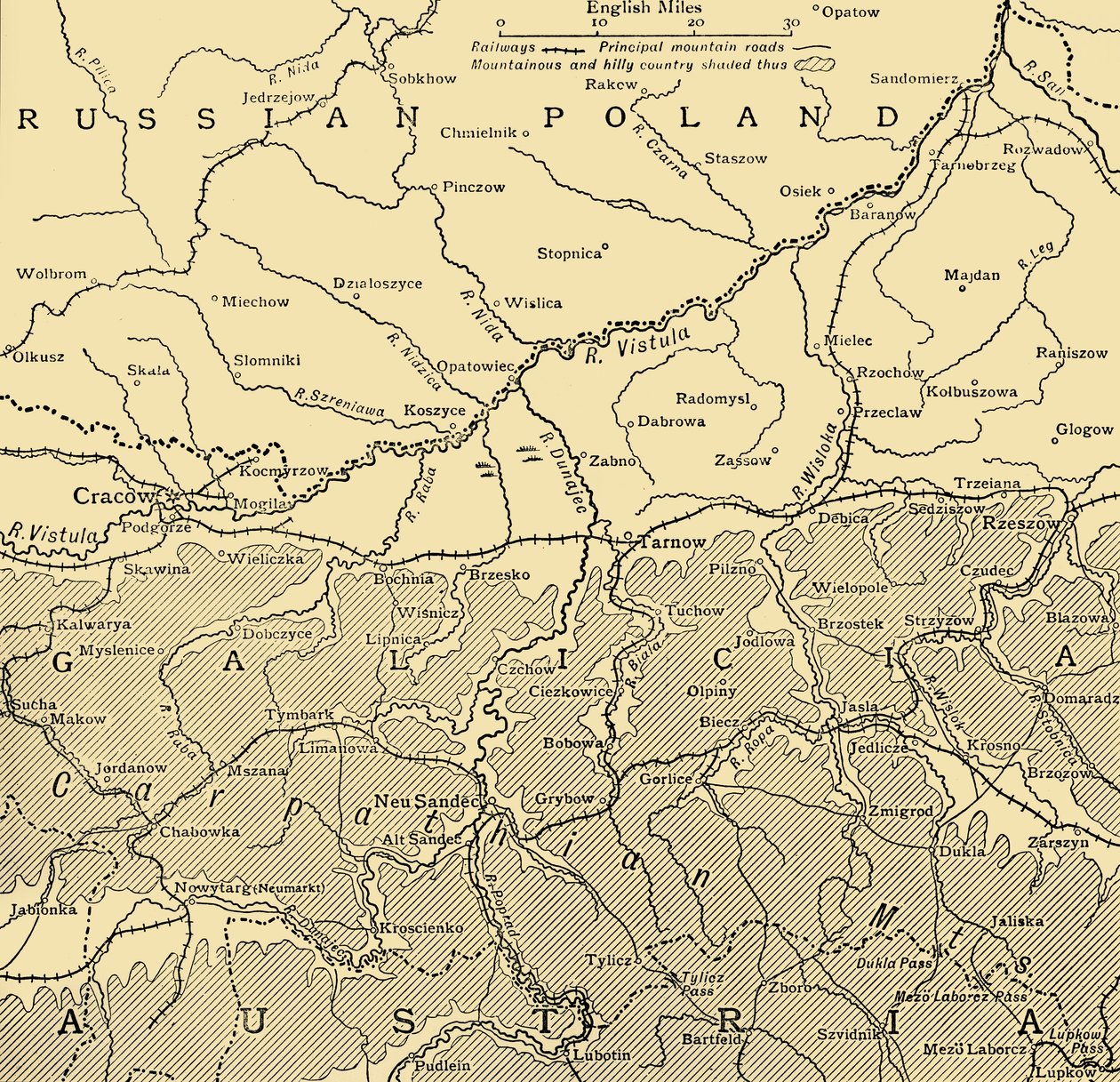 Haličské tažení, první světová válka, c1915, c1920. od Unbekannt
