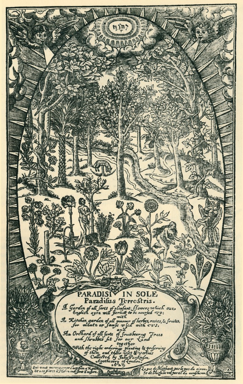 Rajská zahrada, 1629, 1944. od Unbekannt