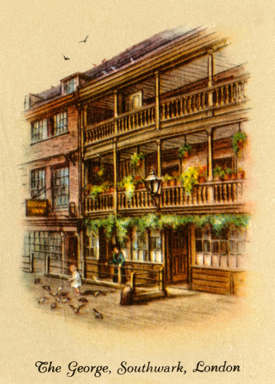 The George, Southwark, Londýn, 1936. od Unbekannt