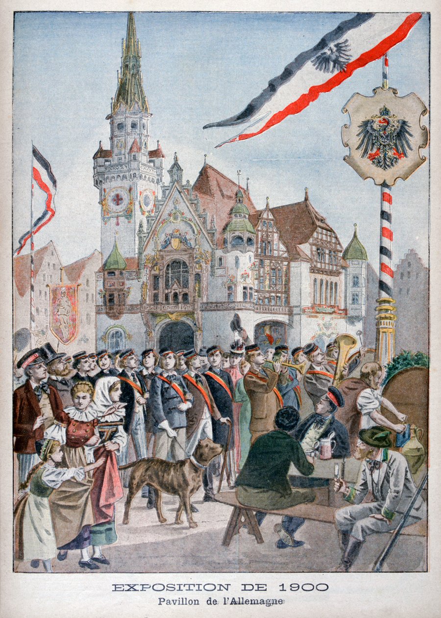 Německý pavilon na Světové výstavě v roce 1900, Paříž, 1900 od Unbekannt