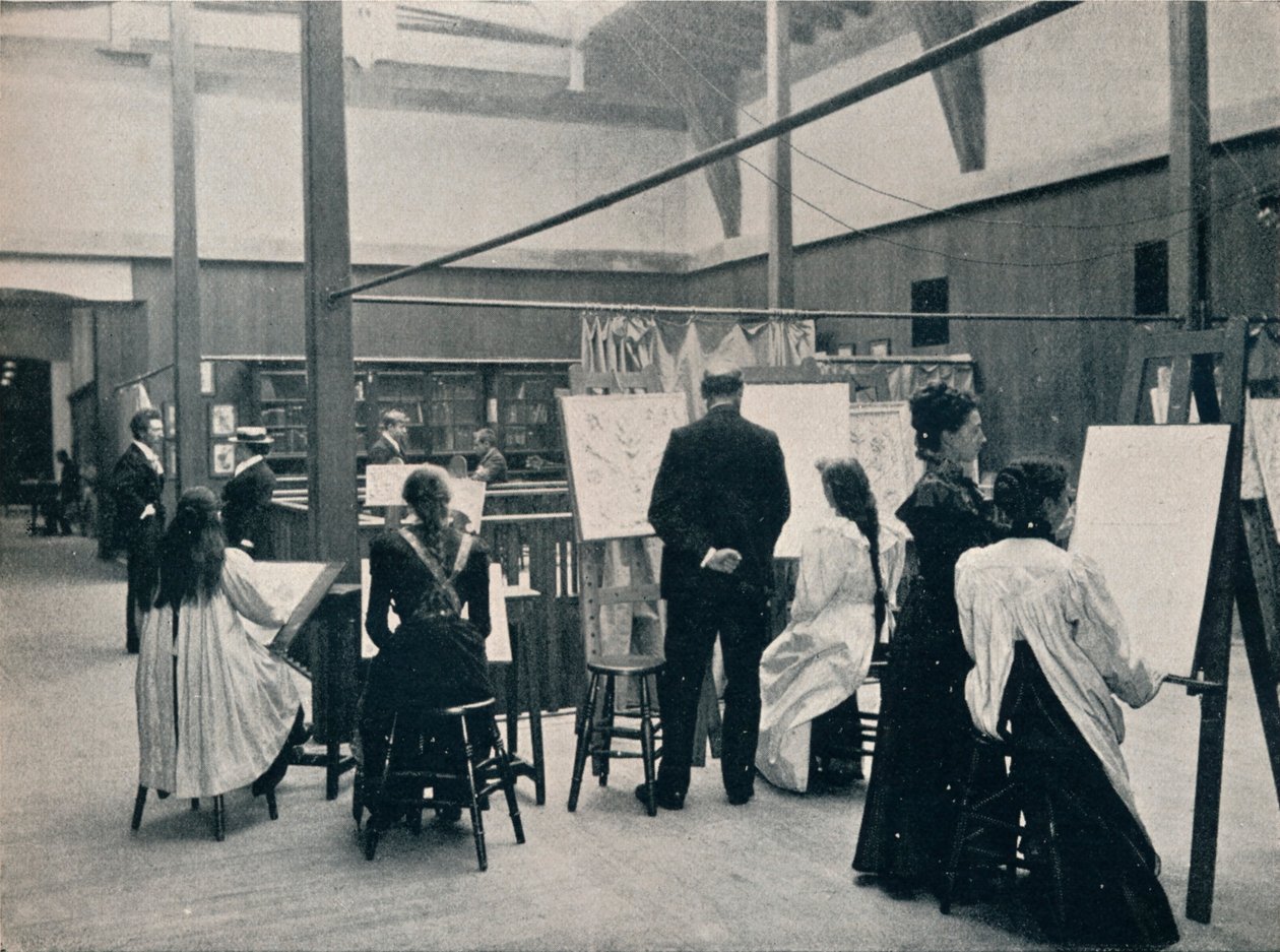 The Glasgow School of Art, The Museum, c1900 od Unbekannt