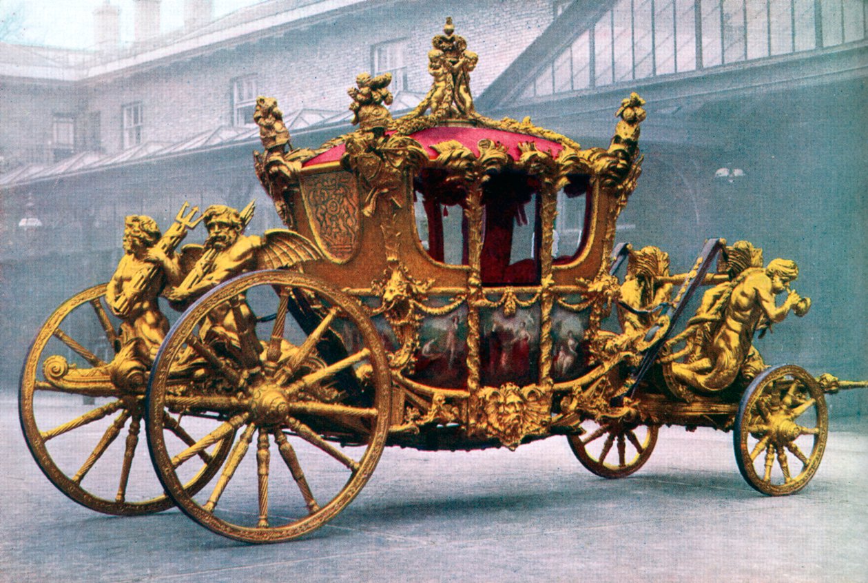 The Gold State Coach, 1762, 1937 od Unbekannt