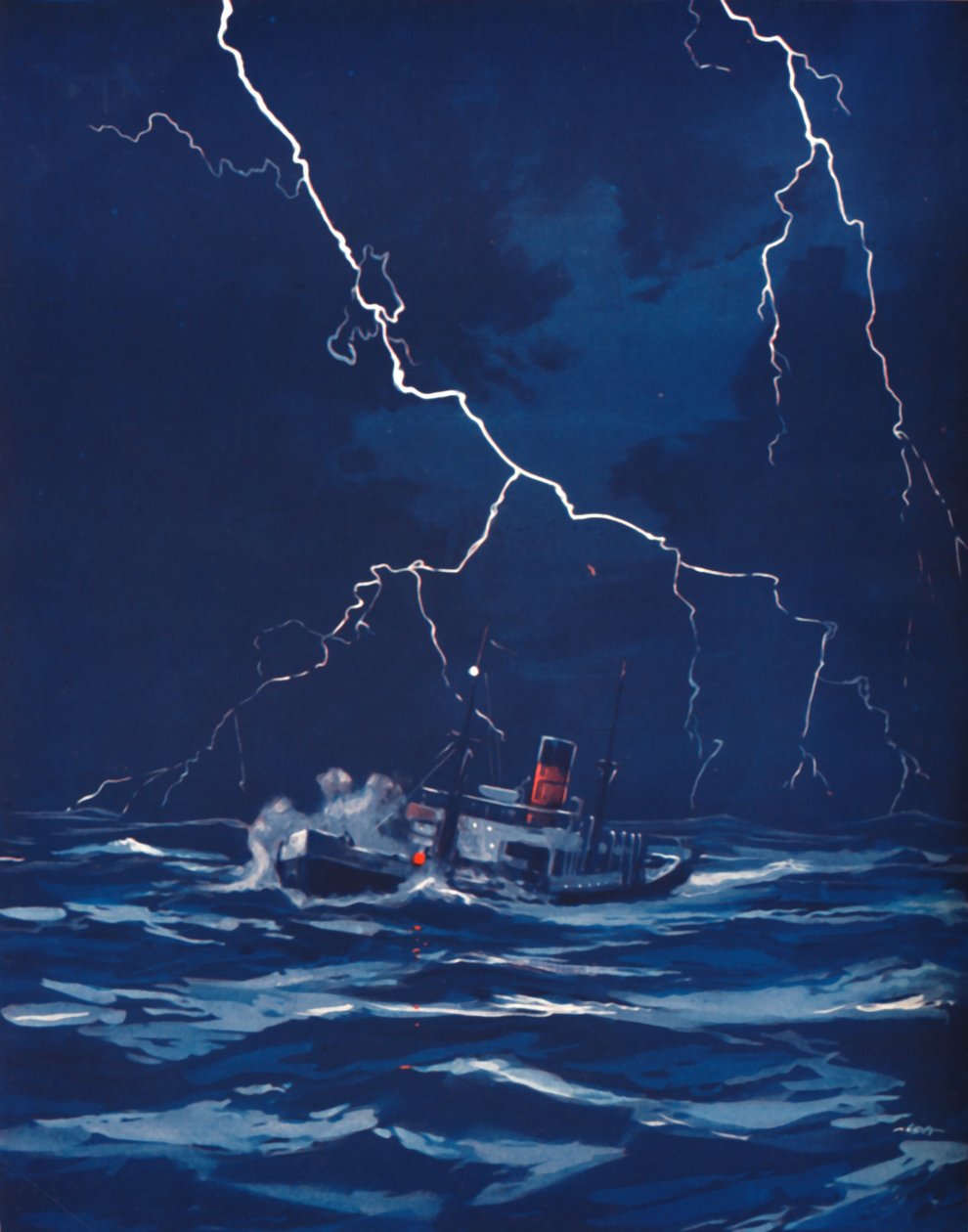The Grandeur of the Lightning Flash, 1935 od Unbekannt