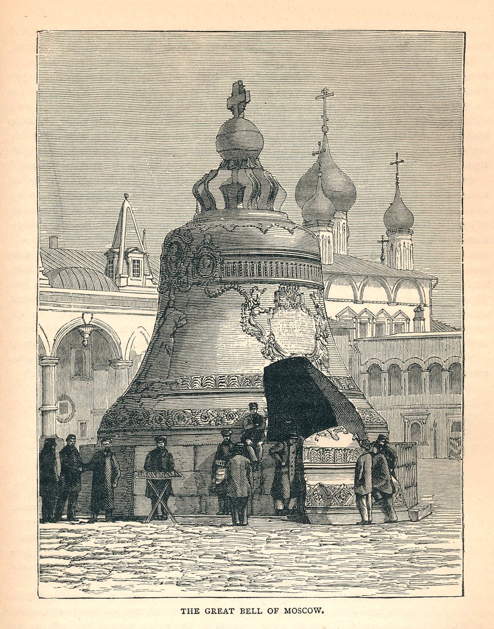 Velký zvon v Moskvě, 1893 od Unbekannt