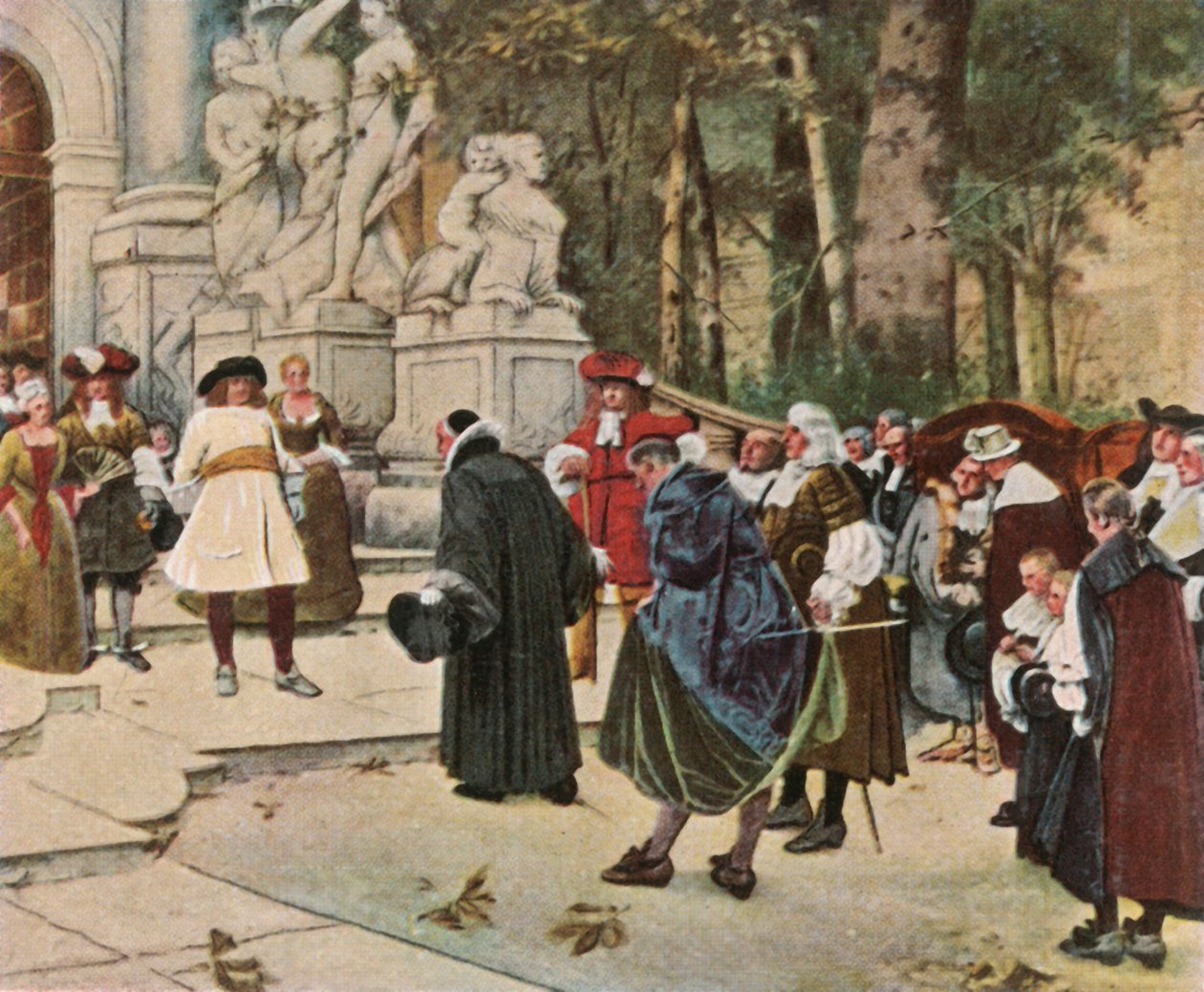 Velký kurfiřt přijímá imigranty, 1936. od Unbekannt