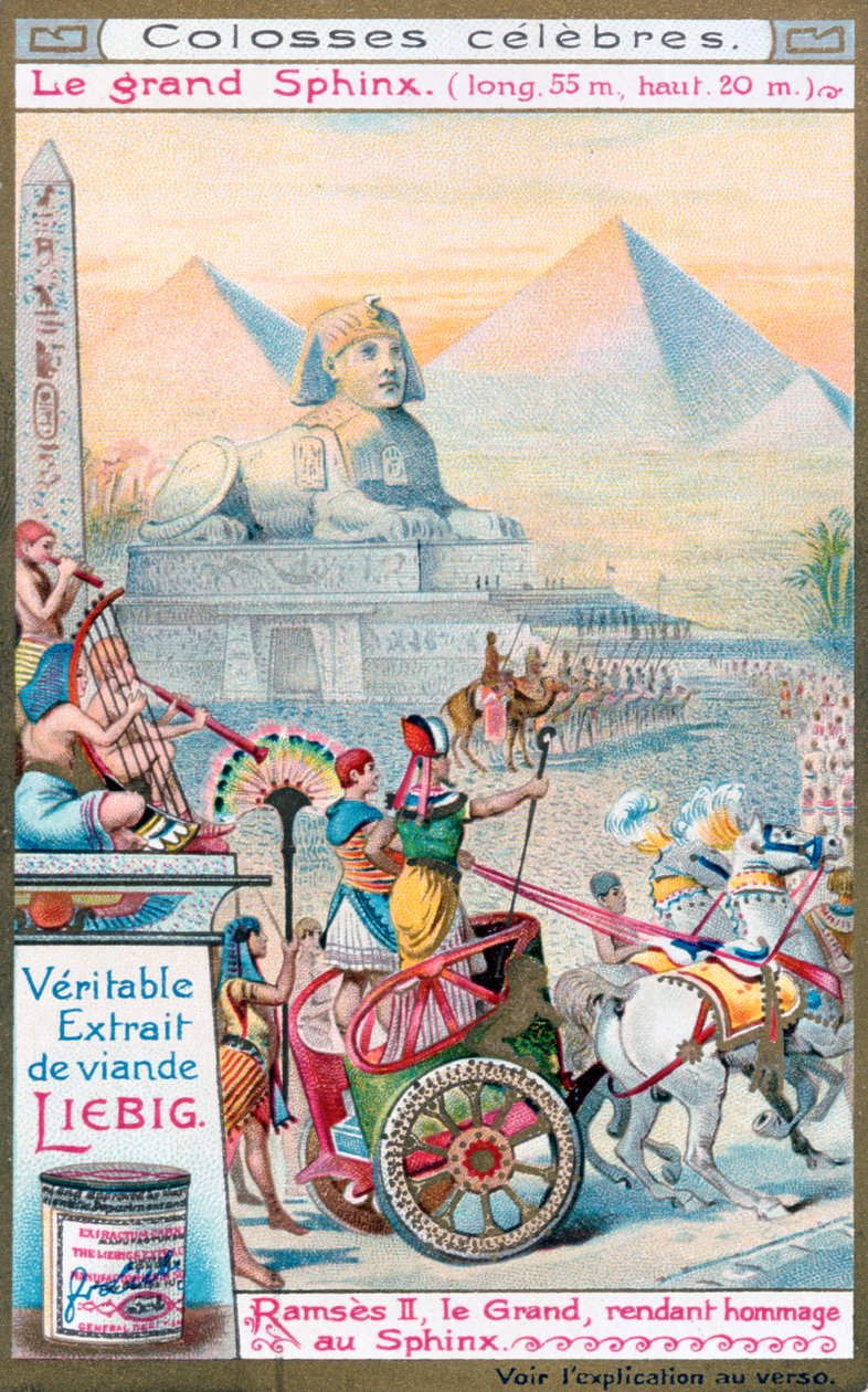 Velká sfinga v Gíze, Egypt, c1890-1910 od Unbekannt