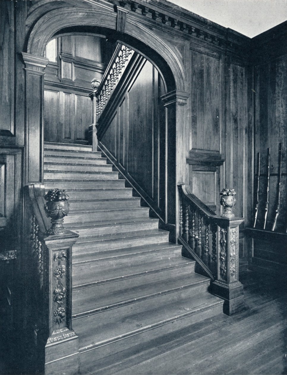 Velké schodiště paláce, c1938 od Unbekannt
