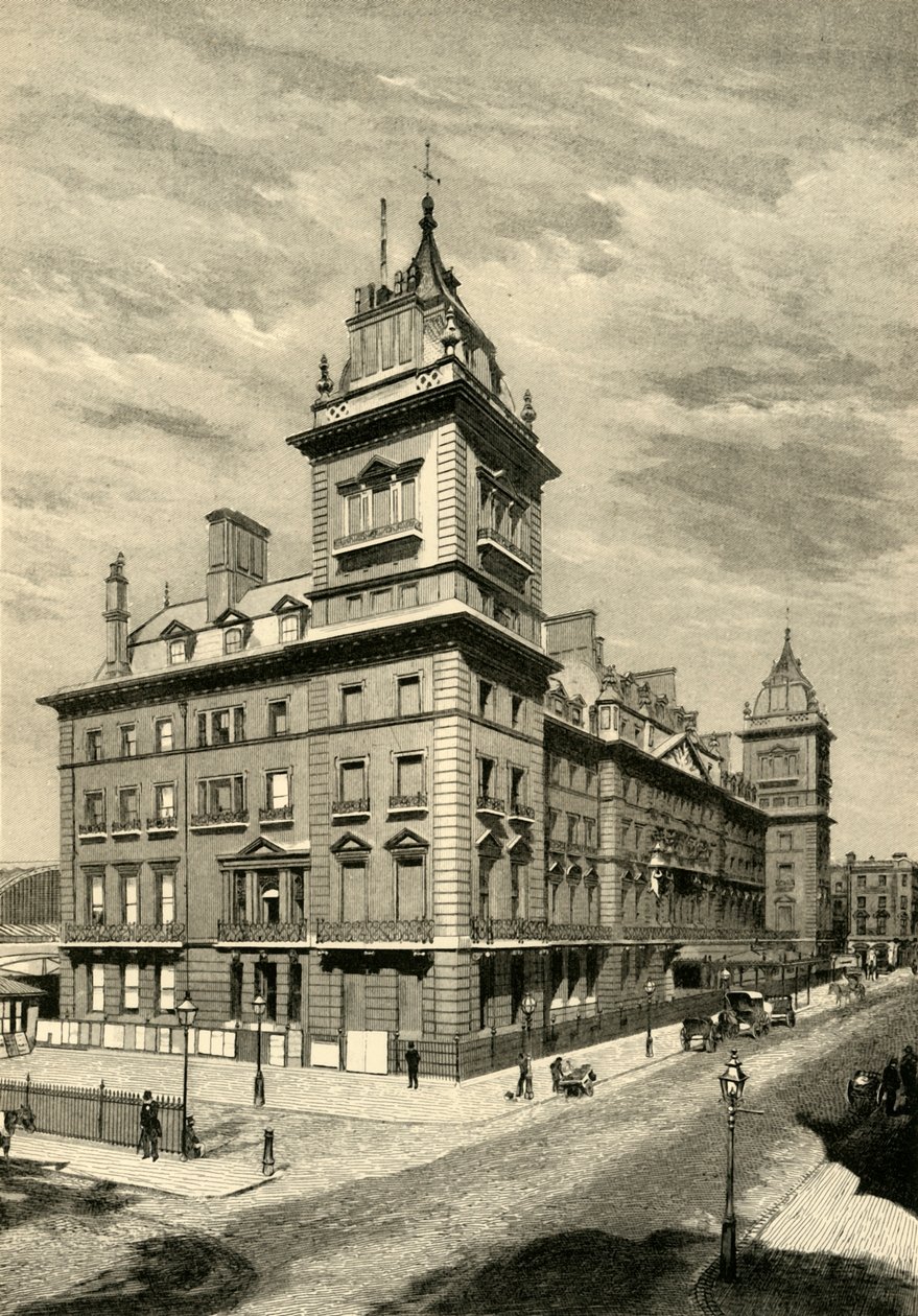 The Great Western Hotel, Paddington, c1876. od Unbekannt