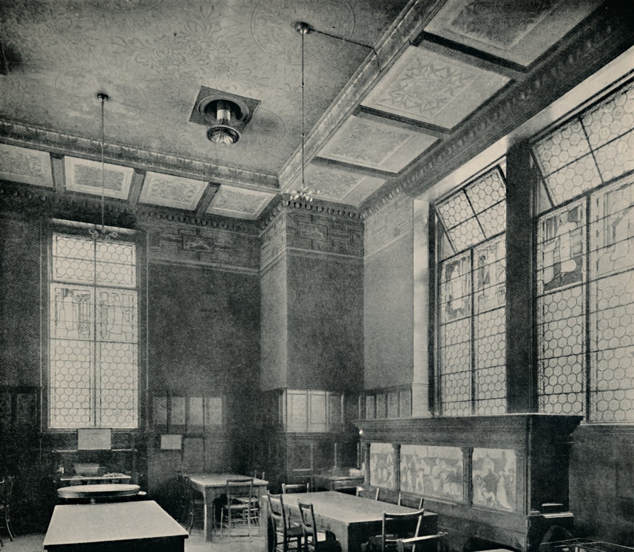 The Green Dining-room at South Kensington Museum, c1870. od Unbekannt
