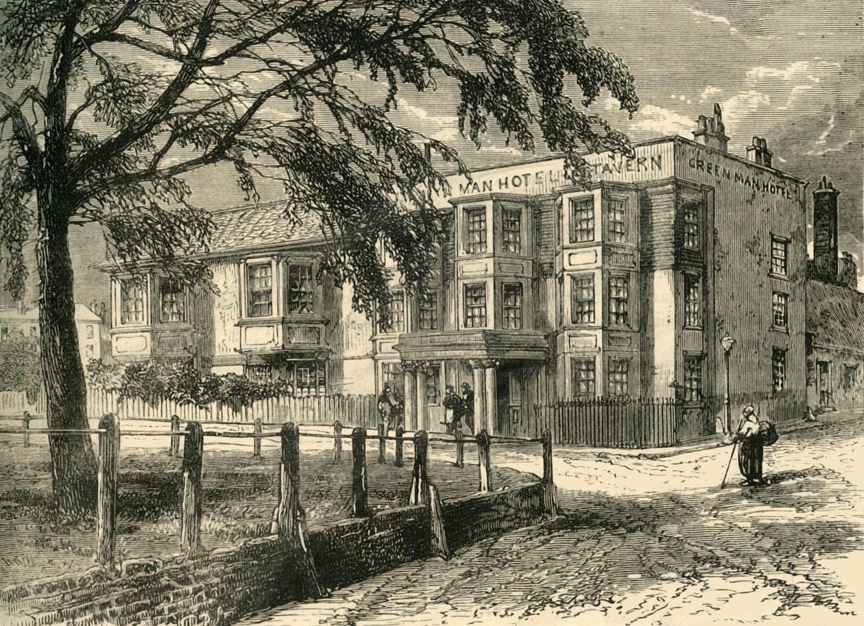 Zelený muž, Blackheath, c1878. od Unbekannt
