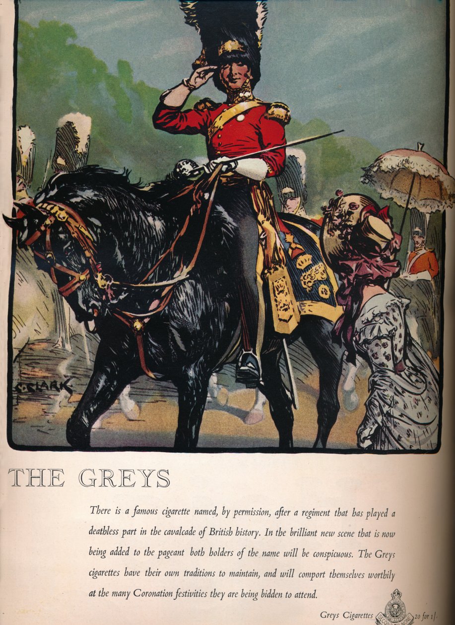 The Grays - Grays Cigarettes, 1937 od Unbekannt