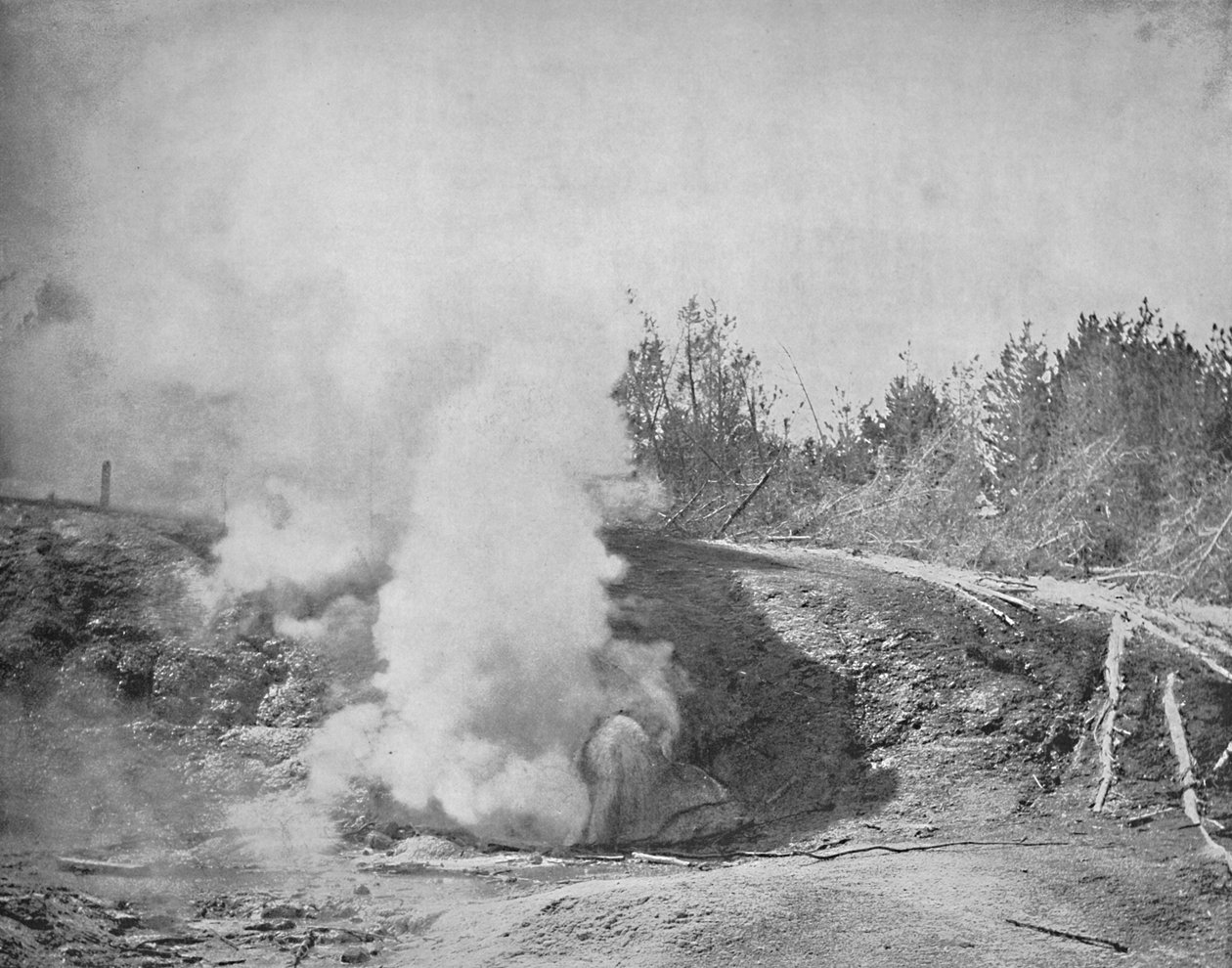 The Growler, Norris Geyser Basin, Yellowstone Park, c1897. od Unbekannt