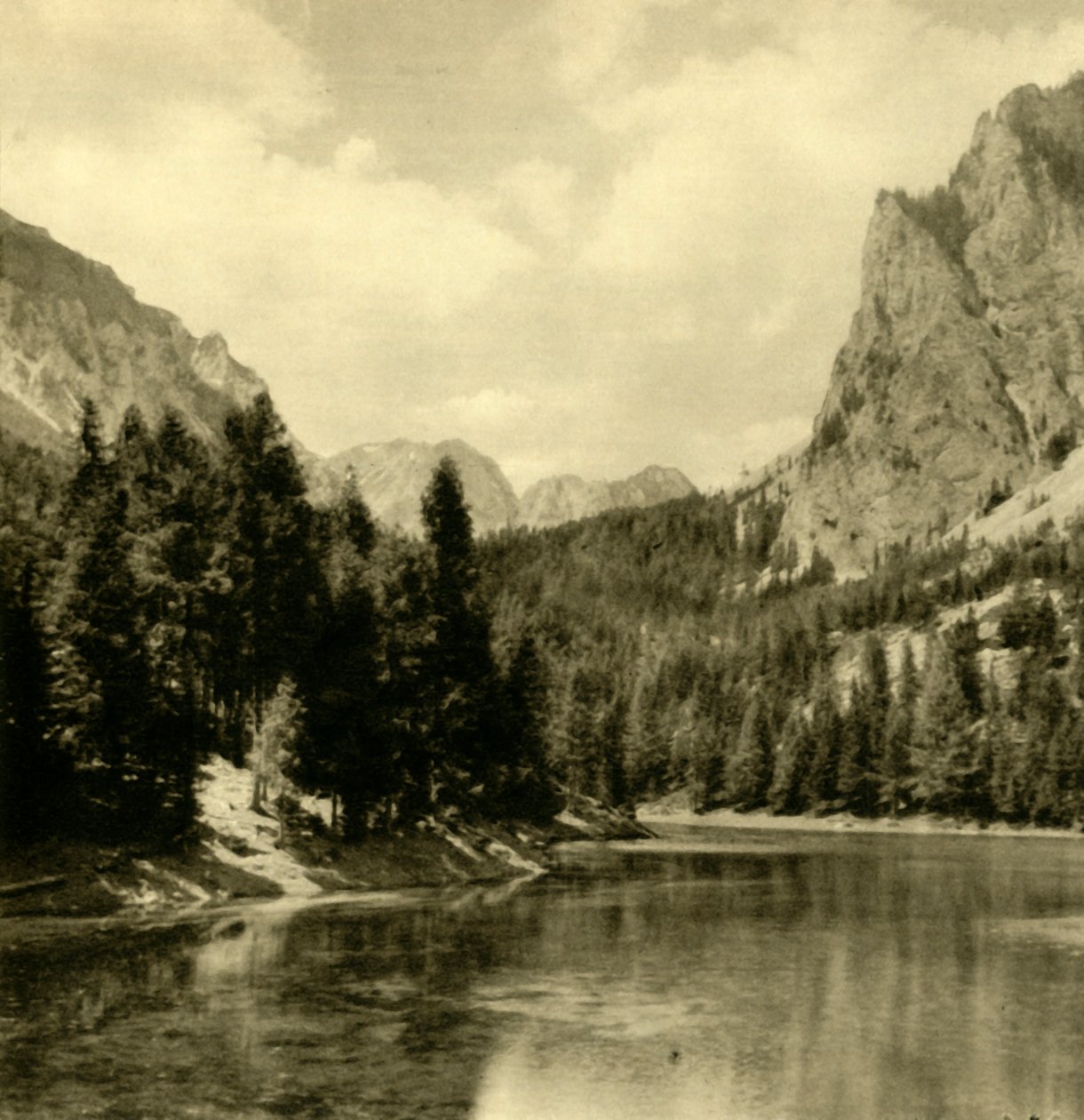 Grüner See, Štýrsko, Rakousko, c1935. od Unbekannt