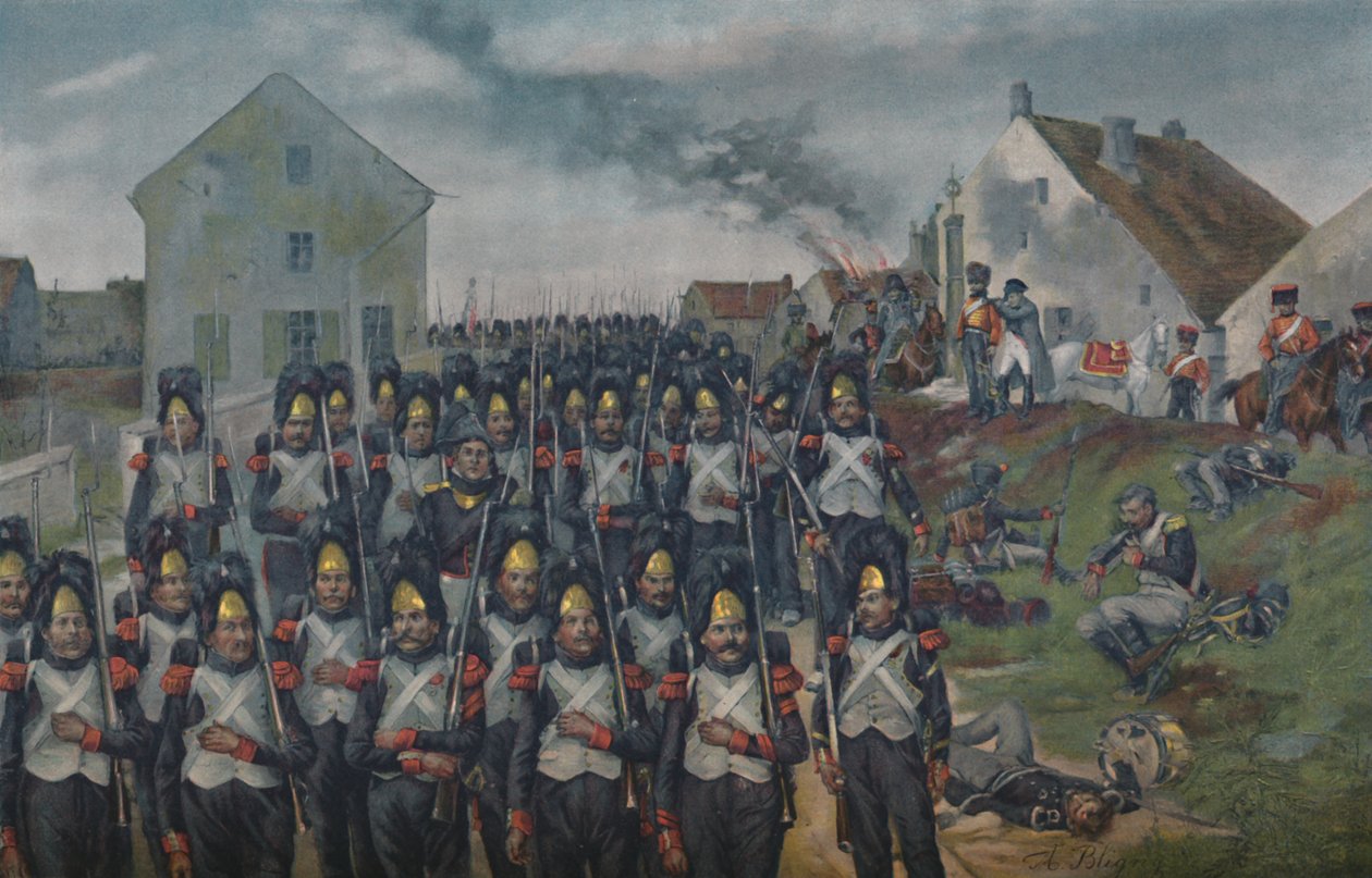 Stráž - tažení Francie, 1896 od Unbekannt