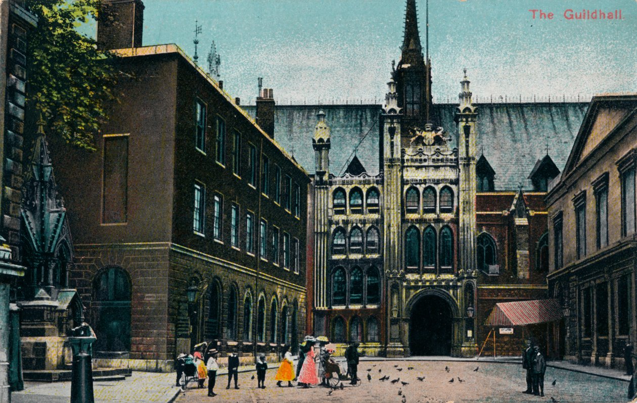 The Guildhall, c1910 od Unbekannt