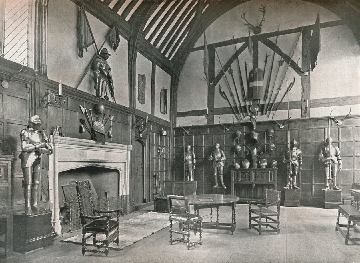 Síň na Ockwells Manor, 1905 od Unbekannt