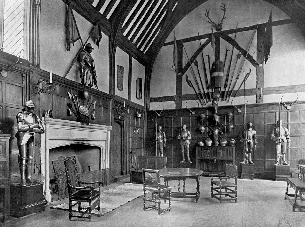 Síň v Ockwells Manor, Berkshire, 1905 od Unbekannt