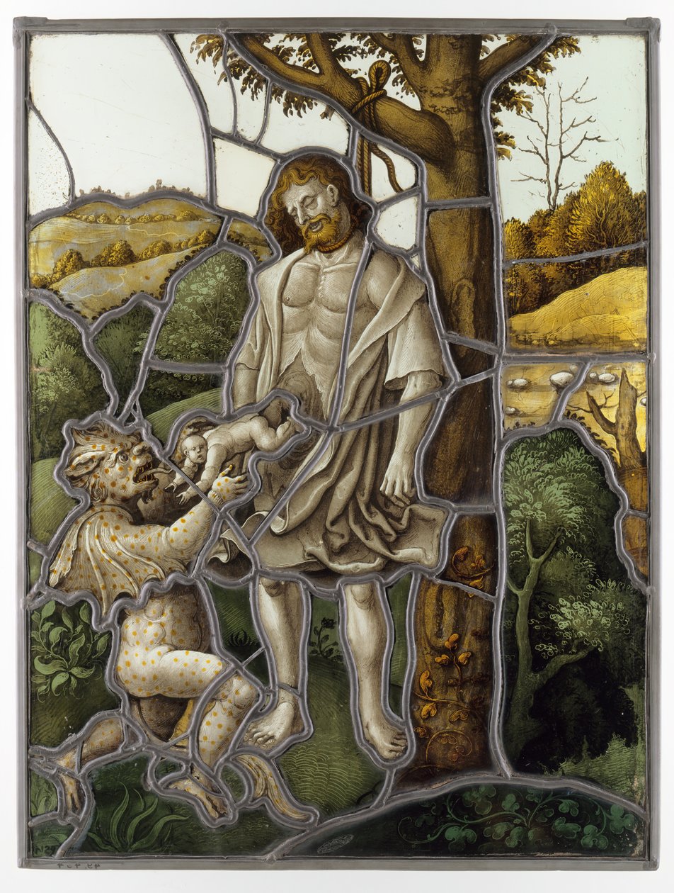 Oběšení Jidáše, Alsasko, c. 1520. od Unbekannt