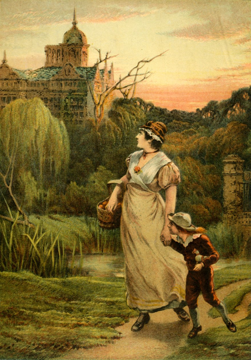 Strašidelný dům, 1881. od Unbekannt