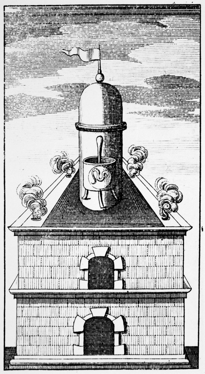 Hermetická nádoba, c1760 od Unbekannt