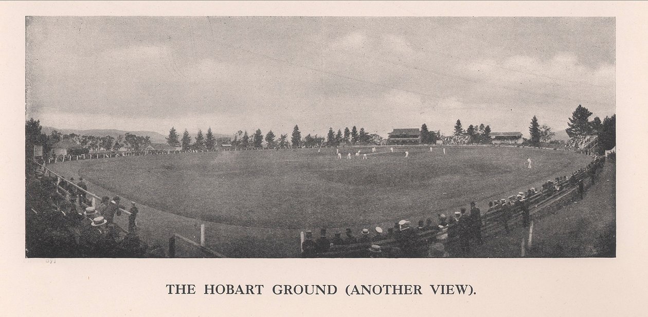 Kriketové hřiště Hobart, Tasmánie, Austrálie, 1912 od Unbekannt