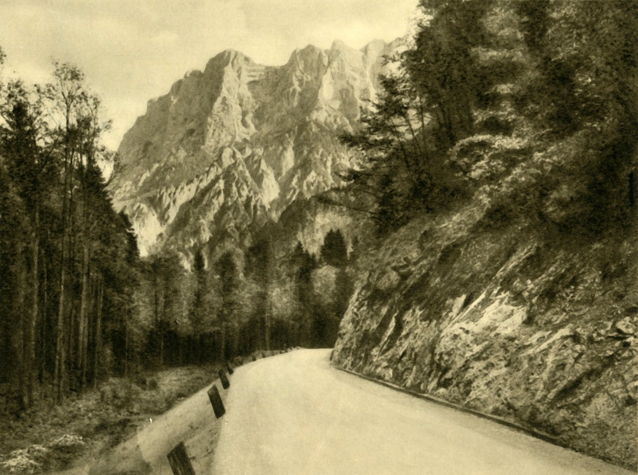 The Hochtor, Johnsbach, Gesäuse National Park, Štýrsko, Rakousko, c1935. od Unbekannt