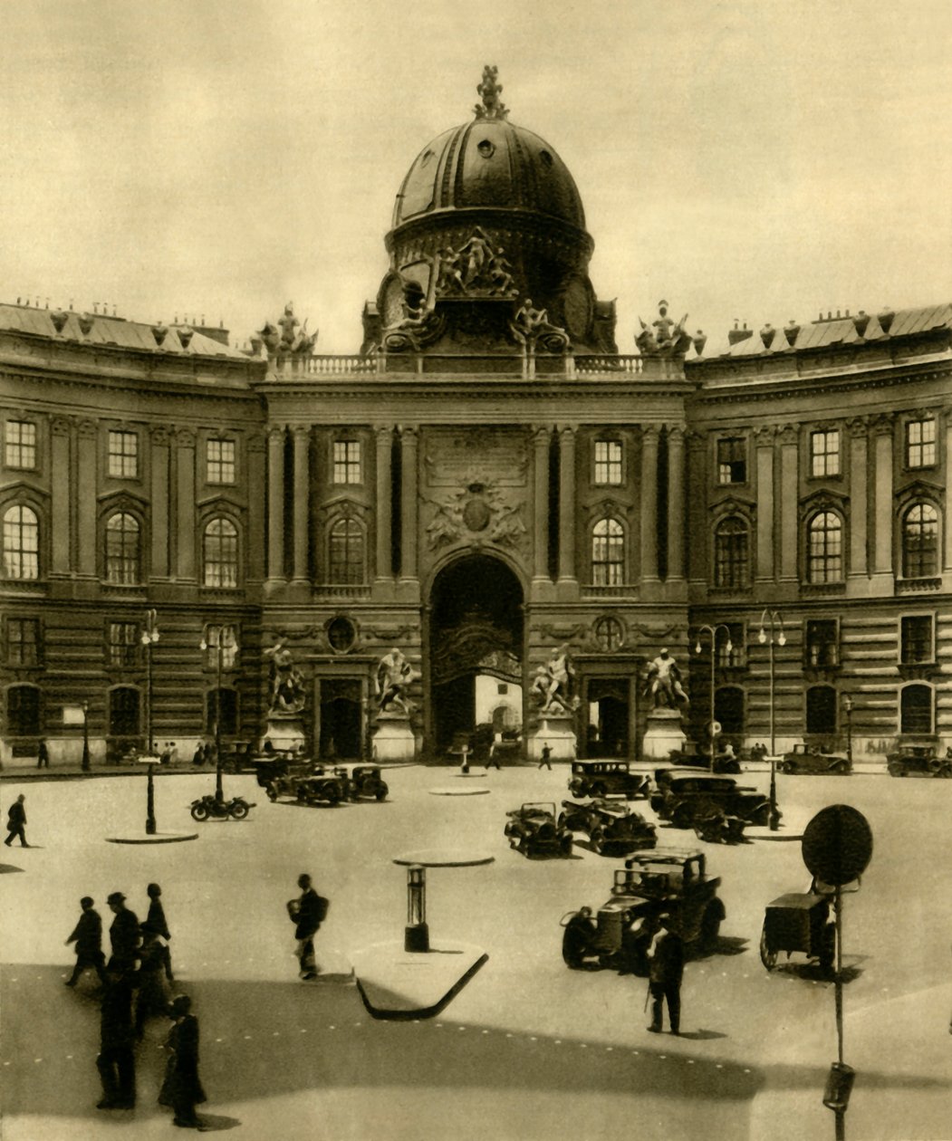 Hofburg, Vídeň, Rakousko, c1935. od Unbekannt