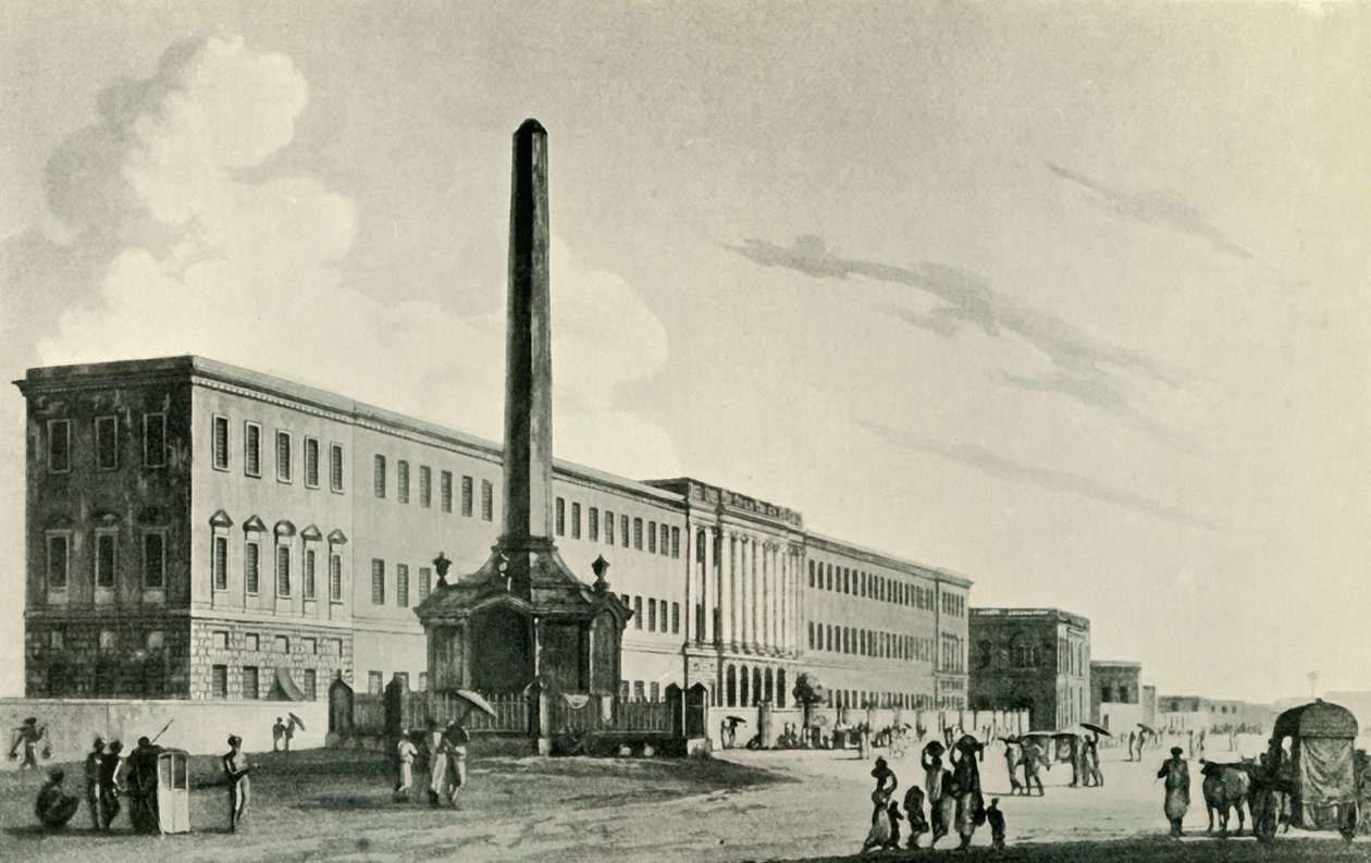 The Holwell Monument, 1794, 1925. od Unbekannt