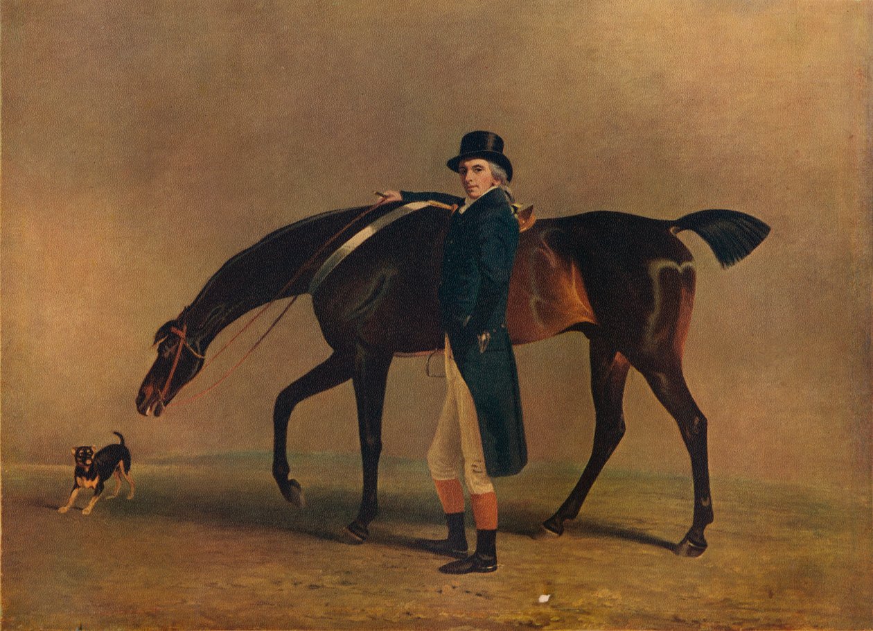 The Hon. Peniston Lamb with His Horse Assassin 1770, 1929 od Unbekannt
