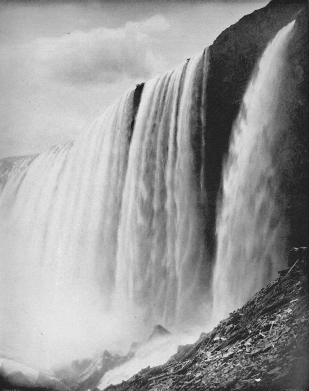 The Horseshoe Fall, 19. století od Unbekannt