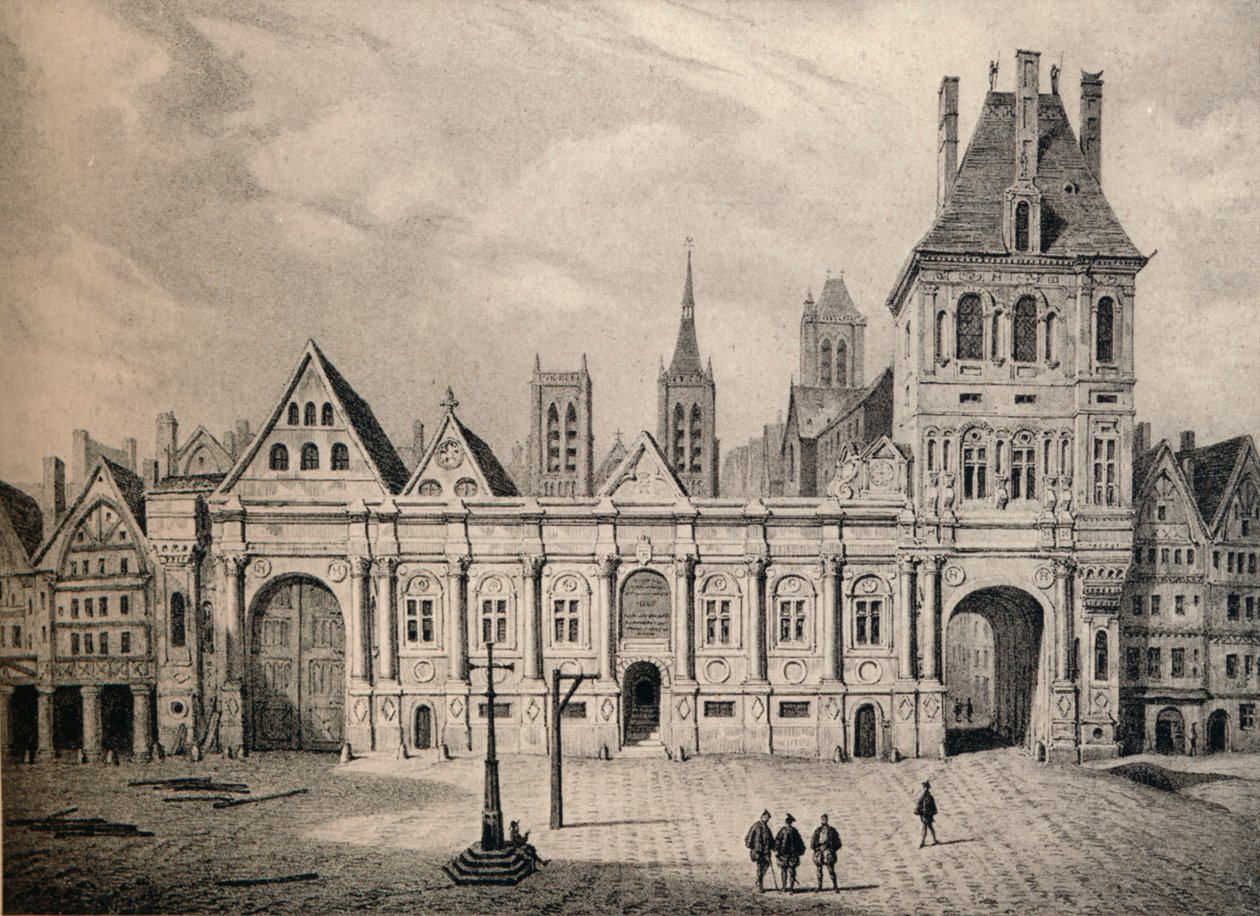 Hotel de Ville v roce 1583, 1915 od Unbekannt