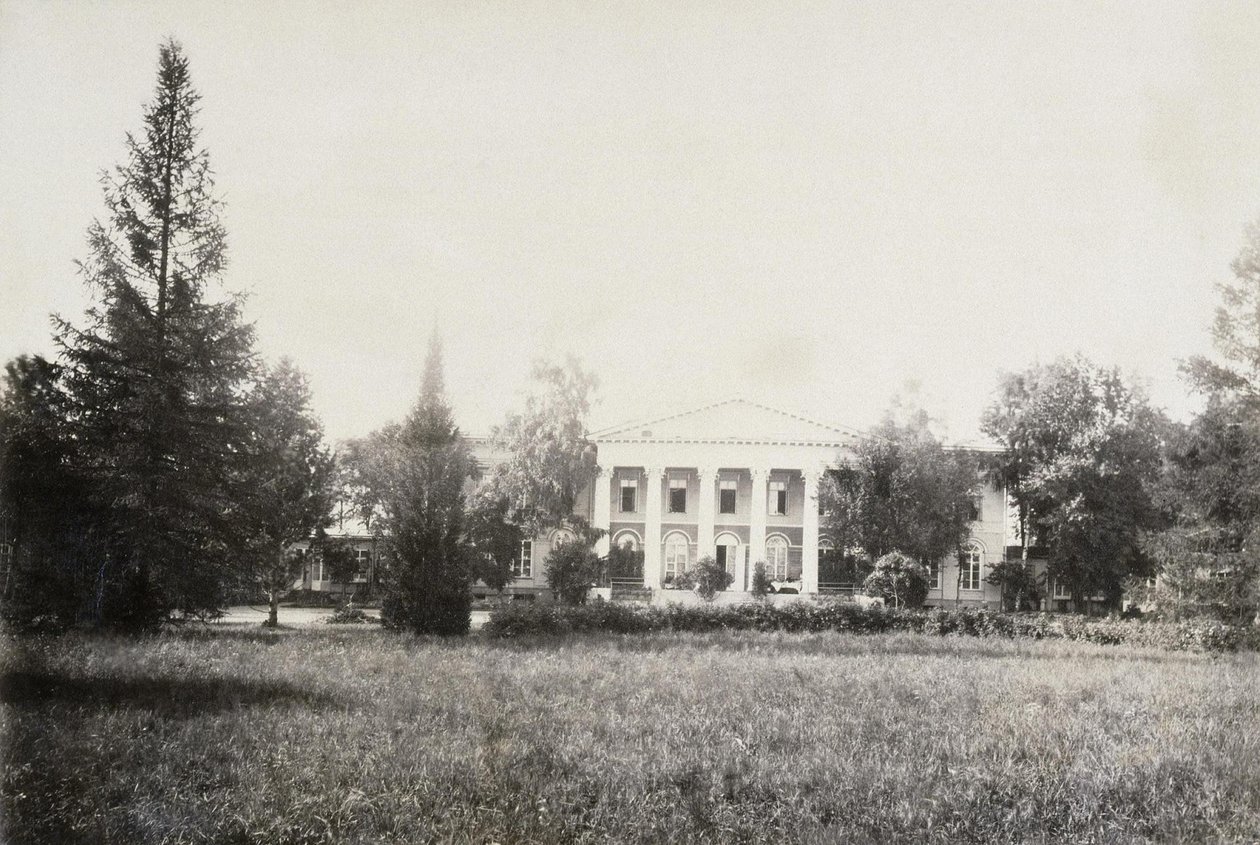 Dům na panství Levashovs Osinovaya Roshcha, 1885 od Unbekannt