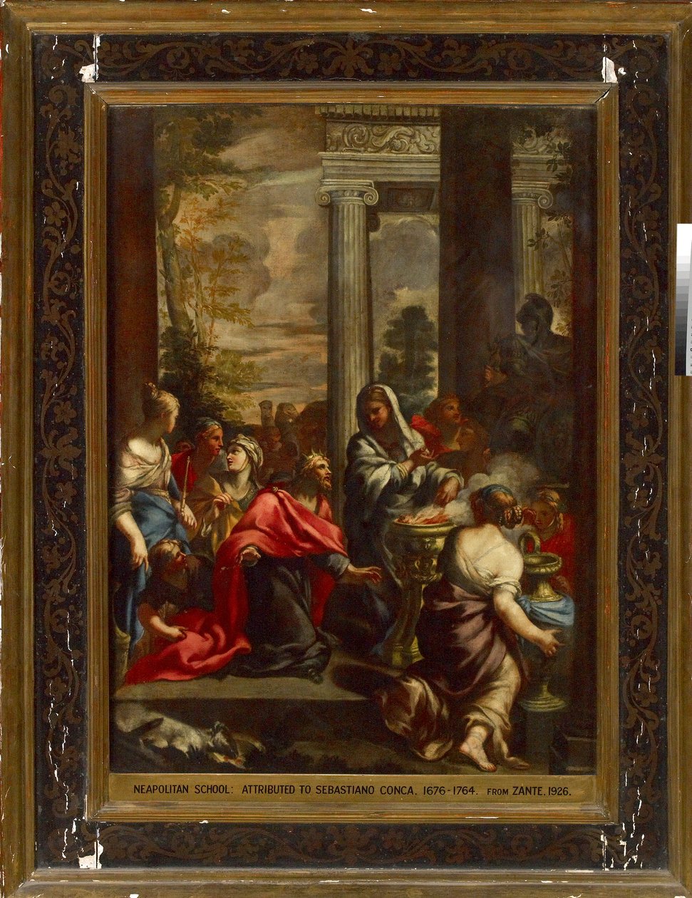 Idolatrie of Solomon, c1675-1695 od Unbekannt