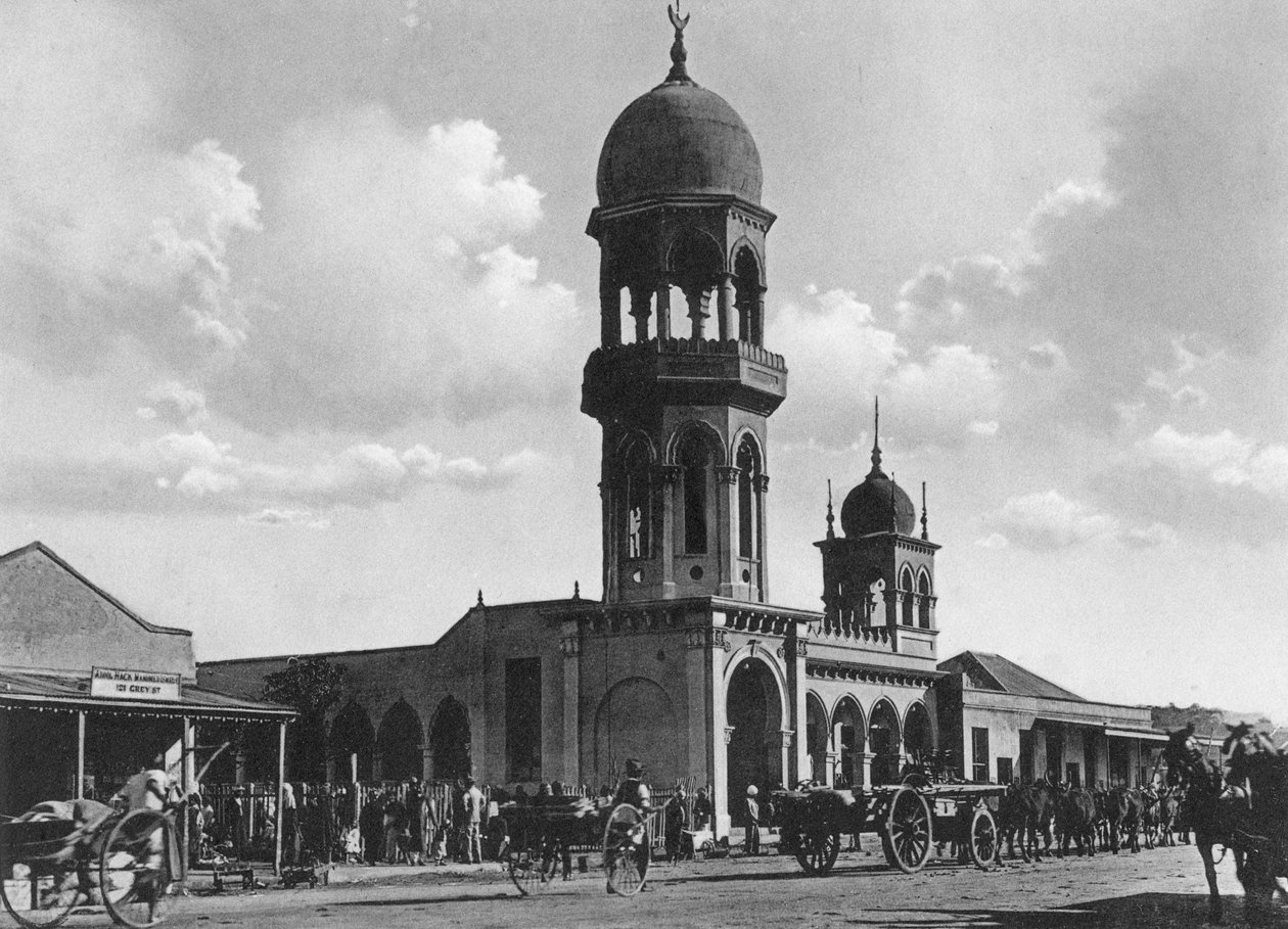 Indická mešita, Durban, Jižní Afrika od Unbekannt