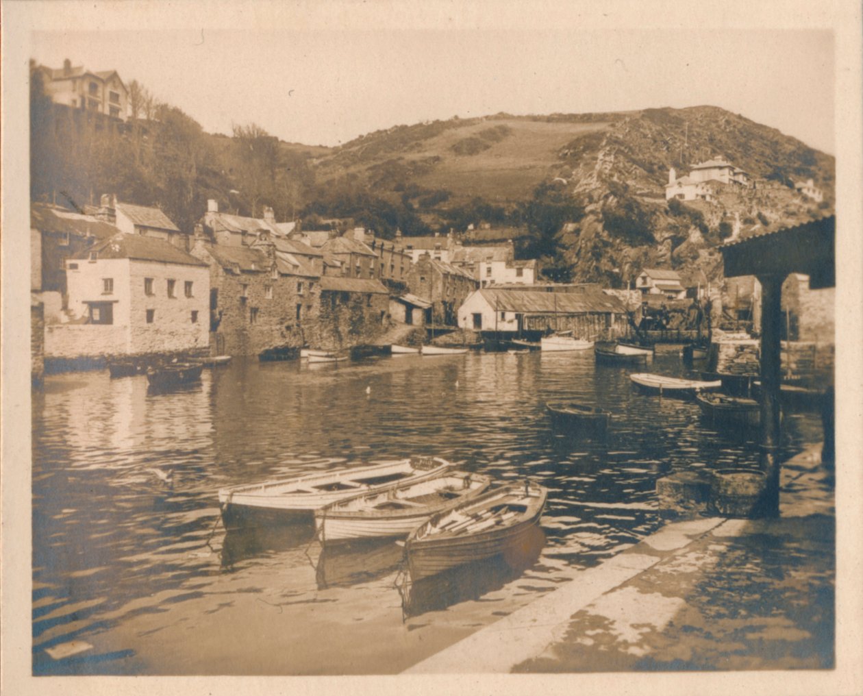 Vnitřní přístav - Polperro, 1927 od Unbekannt