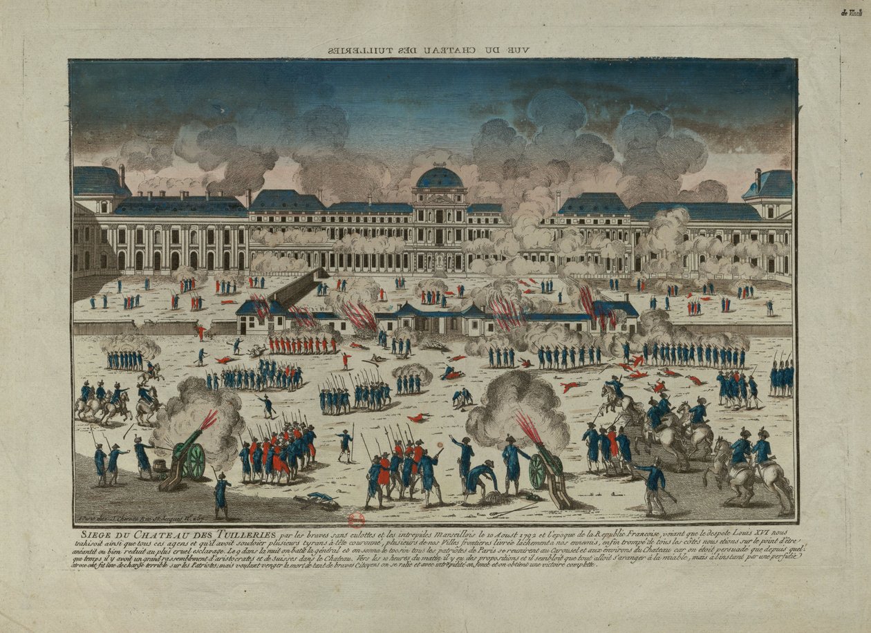 Povstání z 10. srpna 1792, 1792. od Unbekannt