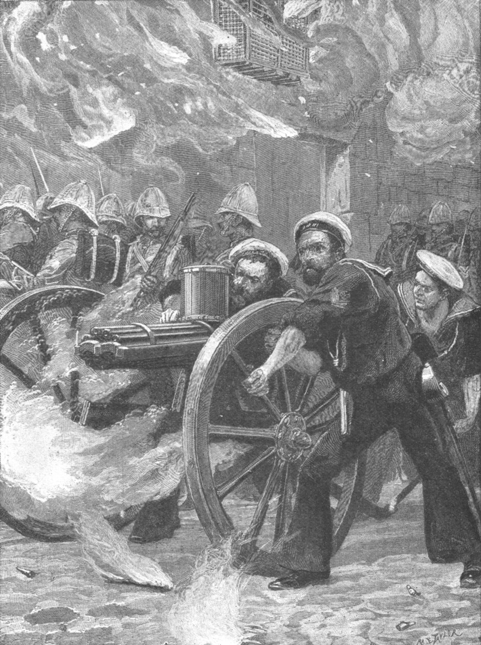 Povstání za Arabi Pasha, 1882: Bluejackets čistí ulice..., 1901. od Unbekannt