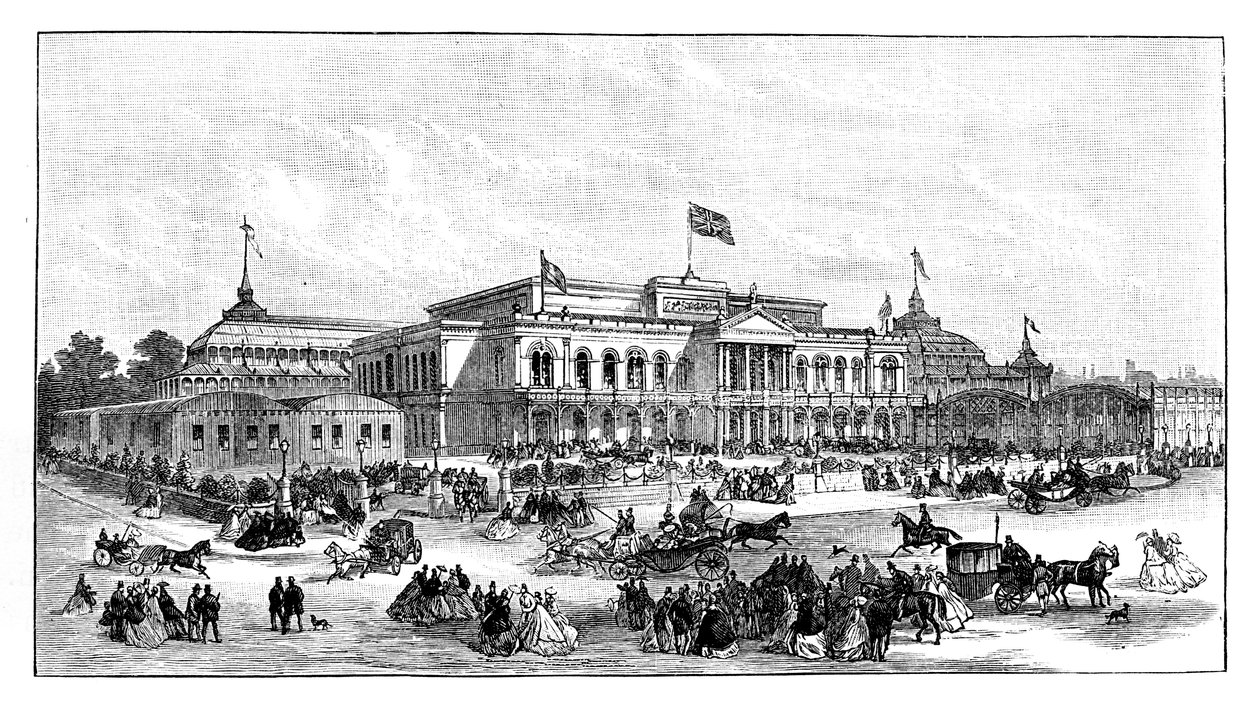 Mezinárodní výstava, Dublin, Irsko, 1865 od Unbekannt