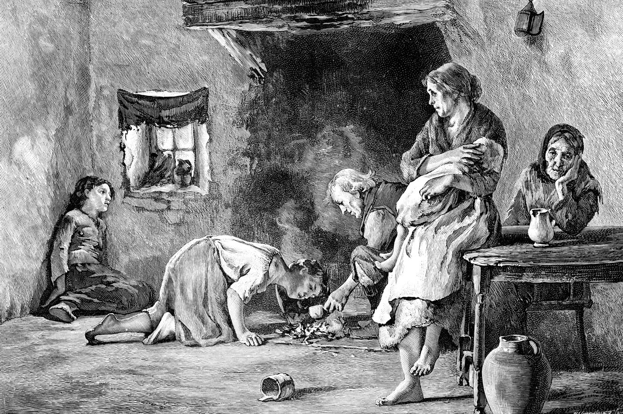 Irský hladomor, 1845-1849, 1900 od Unbekannt