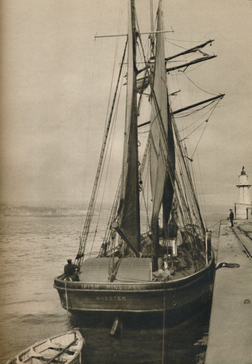 Irish Minstrel, dřevěný třístěžňový škuner, 1937 od Unbekannt