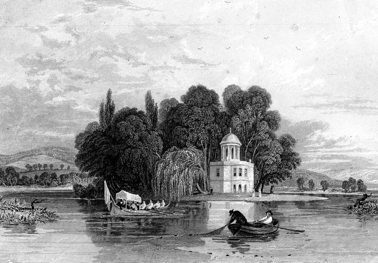 Ostrov, Henley-on-Thames, Oxfordshire, 1830 od Unbekannt