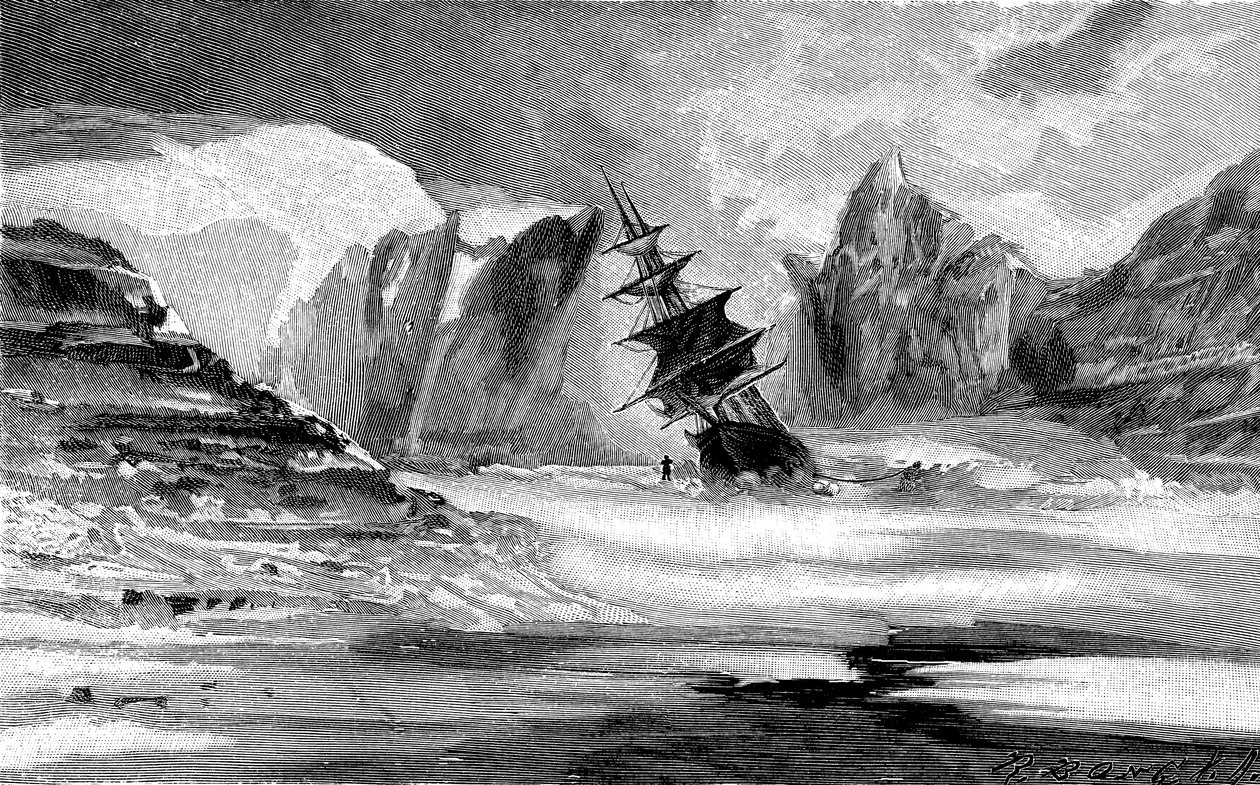 The Kane Expedition in the Ice of Smith Sound od Unbekannt