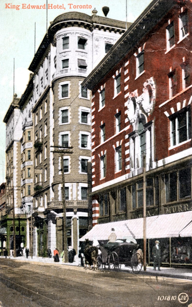 Hotel King Edward, Toronto, Kanada, 1911 od Unbekannt