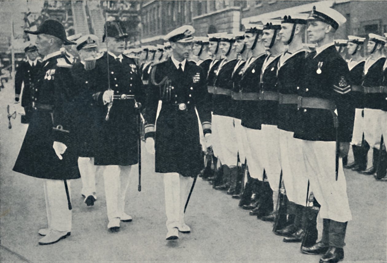 The King Opening The Navy Week v Portsmouthu, c1935, 1937. od Unbekannt