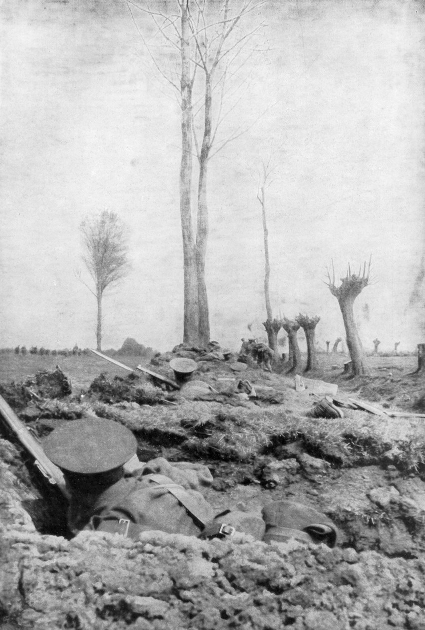 Kings Regiment Liverpool, druhá bitva u Ypres, Belgie, 22. dubna-25. května 1915 od Unbekannt