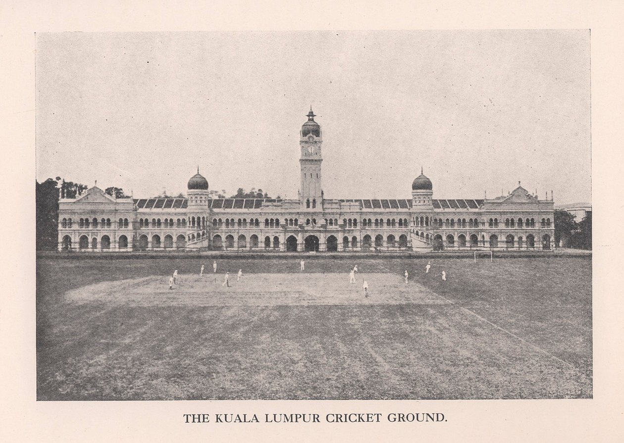 Kriketové hřiště Kuala Lumpur, Malajsko, 1912. od Unbekannt