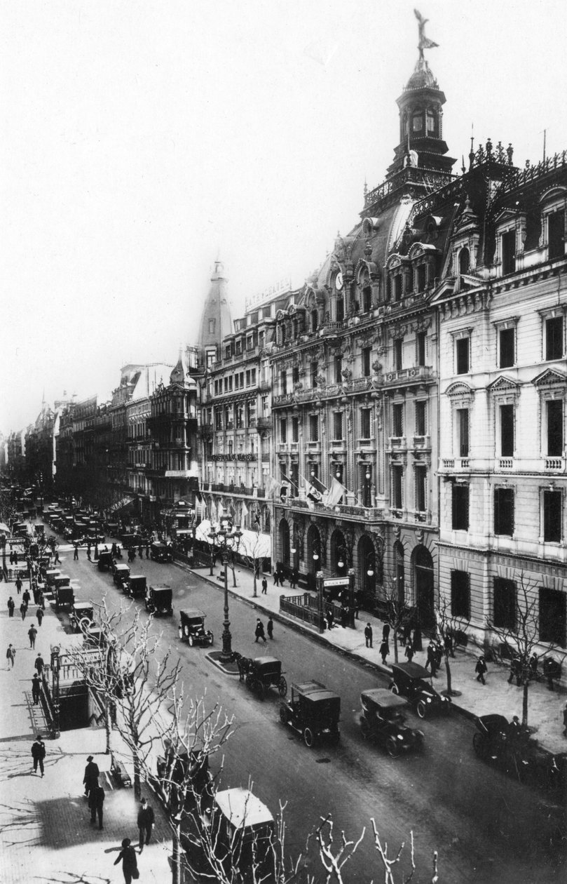 Budova La Prensa, Avenida de Mayo, Buenos Aires, Argentina, začátek 20. století od Unbekannt