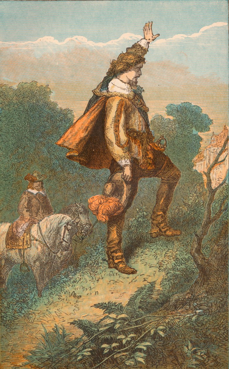 The Last Glimpse of Home, 1633-1701, c1910 od Unbekannt