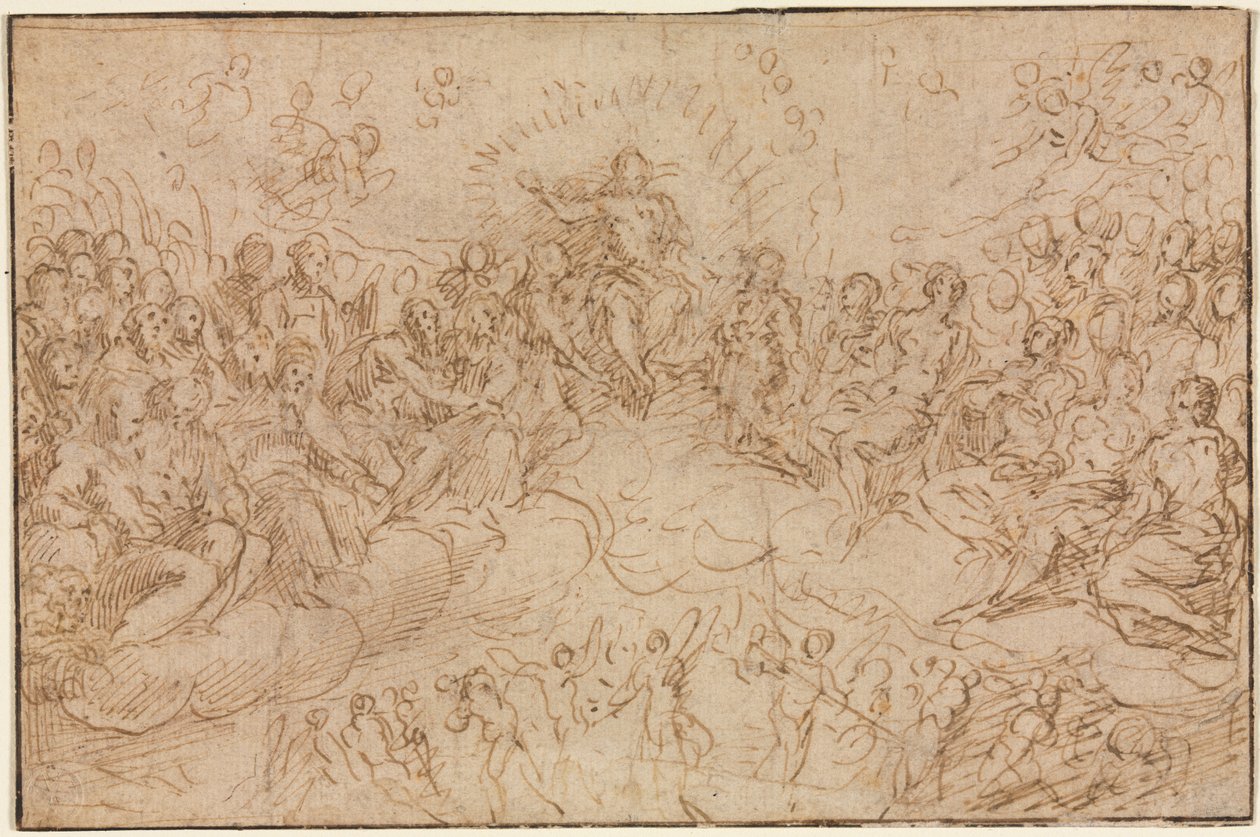 Poslední soud, 1500s. od Unbekannt