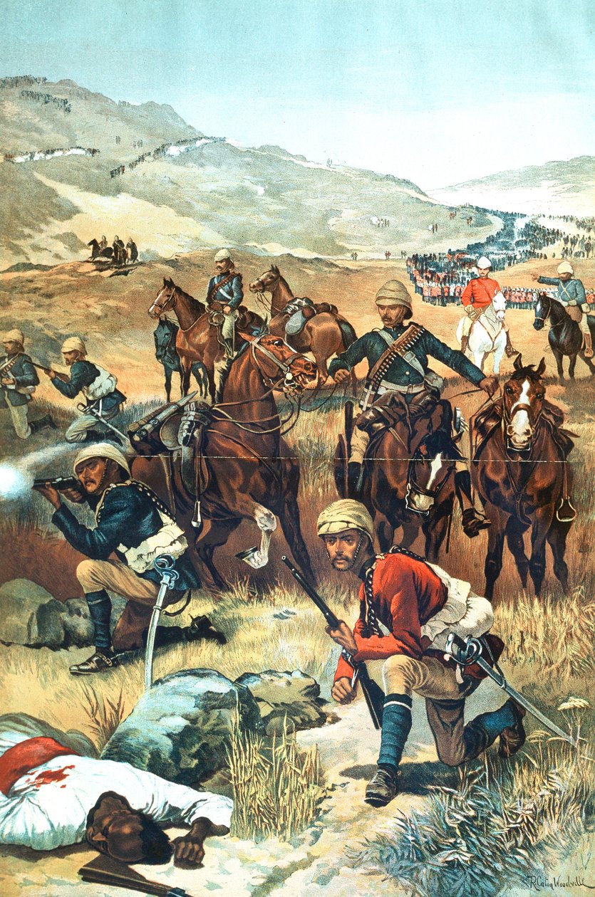 Poslední výstřel v Súdánu, 1885 od Unbekannt